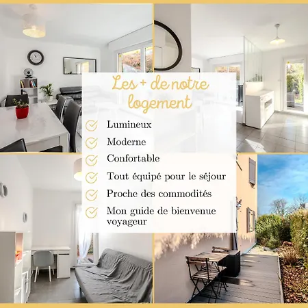 Apartamento Avec Jardin I Proche Onu - Cern